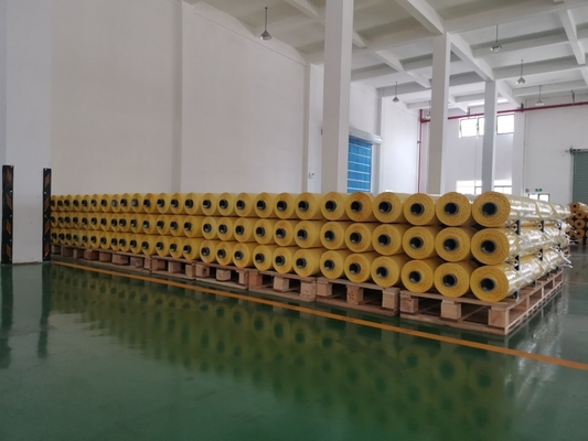 면 선택기 CP770용 차원 70um 노란색 HDPE 랩 필름