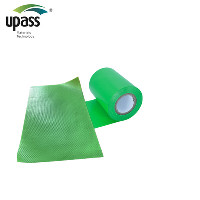 미끄러지지 않는 초록색 십자 laminated 고강성 HDPE 필름