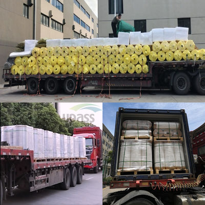 2330*75mic/roll Size Cotton Bale Wrap Film with High and Low Temperature Resistance and Self-Adhesive Feature
