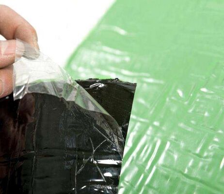 실리콘 코팅 PET 방출 필름 0.012mm-0.15mm 두께로 고온 저항과 잔류없이 쉽게 벗겨집니다.