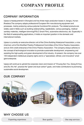 공장 직송 고급 PE 필름 접착 효과 블로잉 화이트 PE 필름