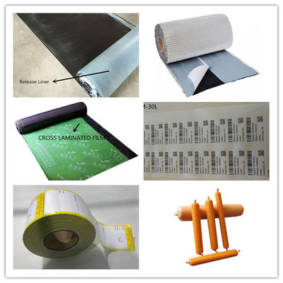 인쇄할 수 있는 화이트 색 Uv 저항하는 HDPE 교차하는 라미네이팅 필름