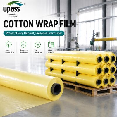 HDPE 면 랩 필름 (UV 저항성) 야외 보관 (6~18개월 호주 및 브라질)