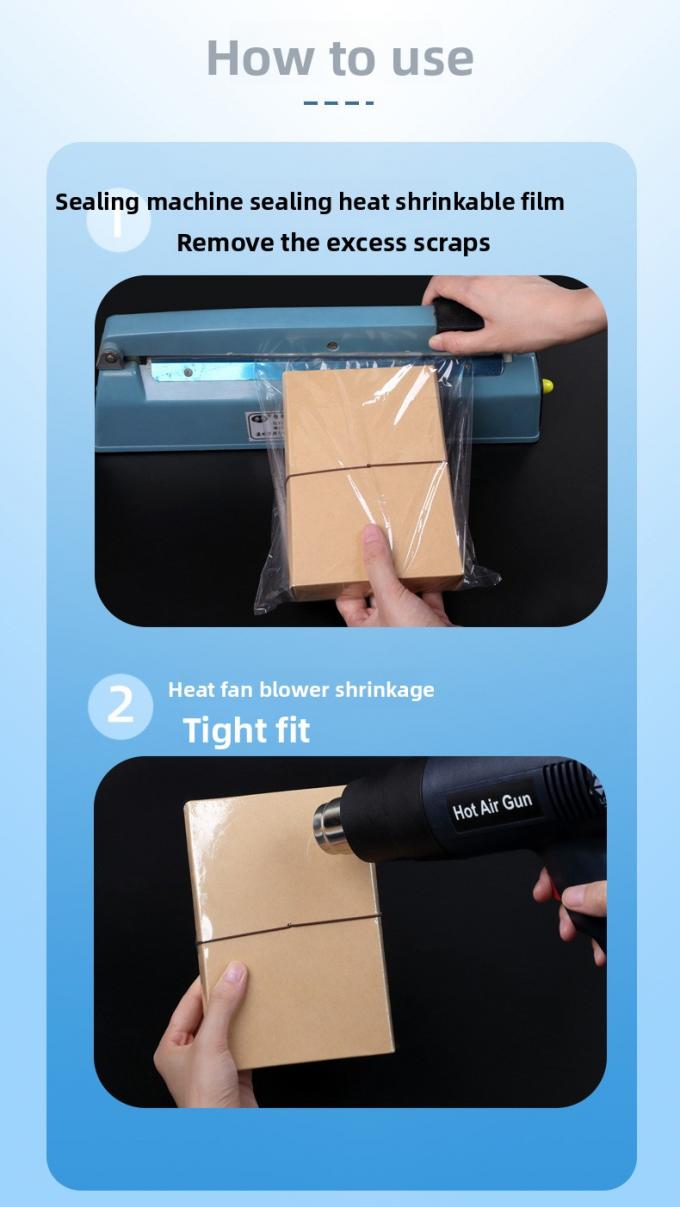 POF 열 축소 필름 투명한 품질